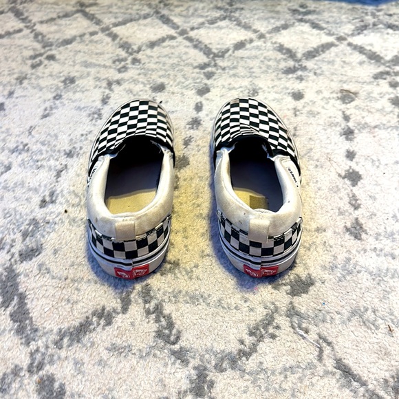 Black and white checkered vans - Picture 3 of 5